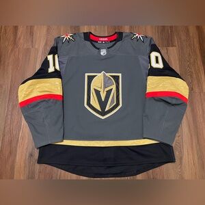 Vegas Golden Knights Nicolas Roy Game Worn 2019-20 Adidas MiC NHL Hockey Jersey
